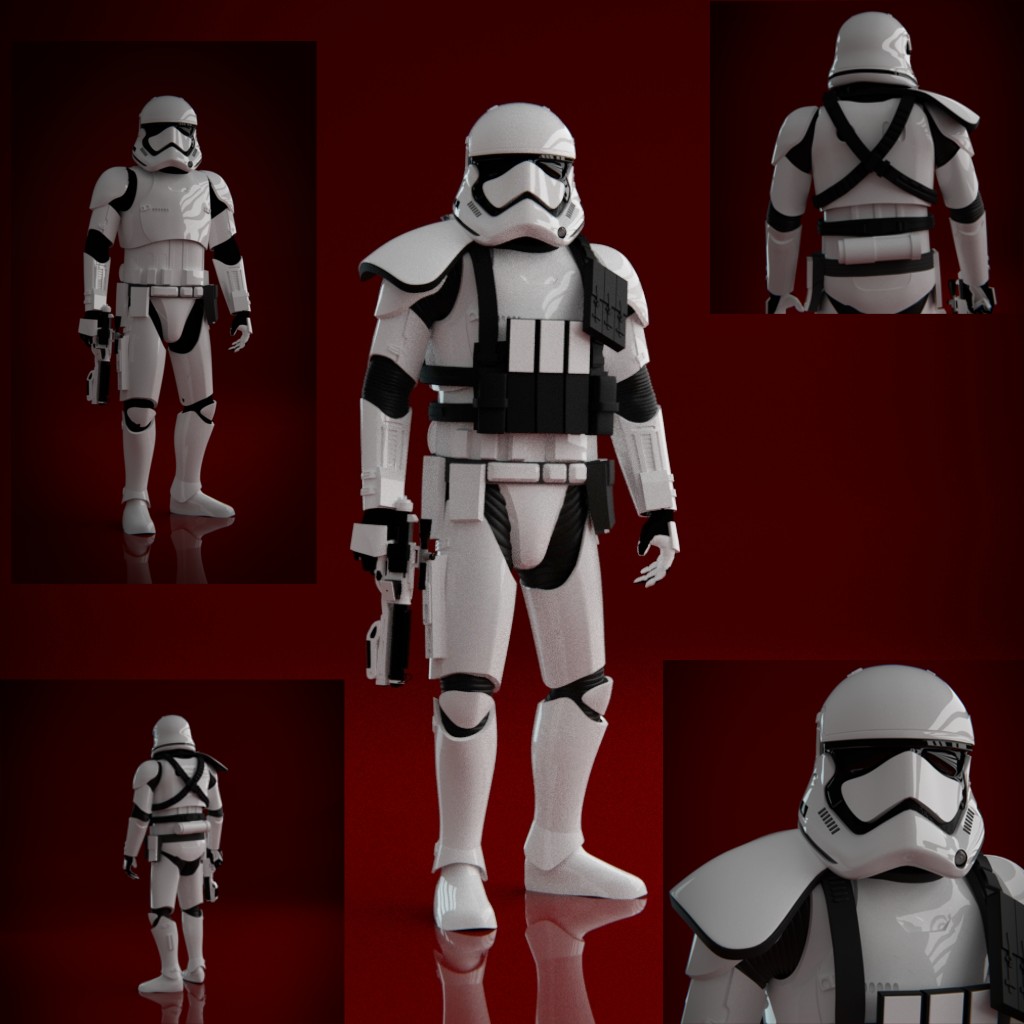 First Order Stormtrooper (Cycles Remake) preview image 1